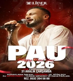 Lider Club İstanbul Yılbaşı Programı 2026